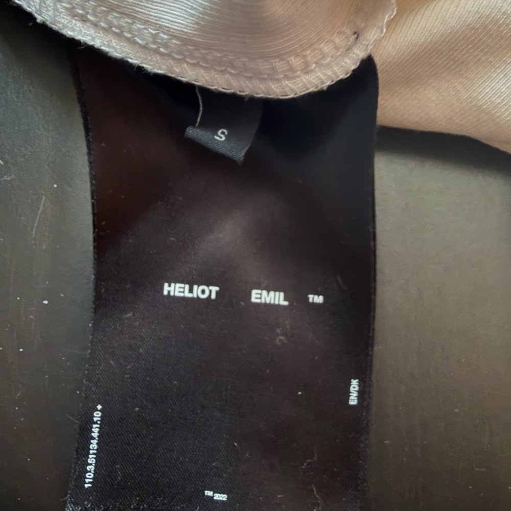 Heliot Emil Women's White Crop Top deconstructed t-shirt size small - Picture 5 of 5